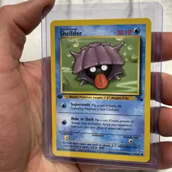 Shellder 54/62 1998 1st Edition Fossil Pokemon Card NM/MT Vintage Vtg Nintendo - Image 2