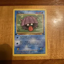 Shellder 1st Edition Fossil Nm 54/62 Common WOTC Vintage Pokemon - Image 1