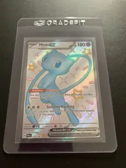 Pokemon Card | Mew EX | Paldean Fates 216/091 - Image 1