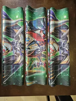 OTS Official Zexal 6ft Yu-Gi-Oh! Yugioh Four 4 Player Playmat Not Played - Image 2