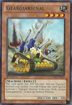 Geargiarsenal - REDU-EN029 - Rare - Unlimited Edition Lightly Played Return of t - Image 1
