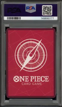One Piece CCG Monkey.D.Luffy BVB X One Piece Match Day '25 Promo ST13-003 PSA 10 - Image 2