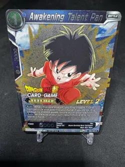 Awakening Talent Pan Level 2 Judge Foil Dragon Ball Super Card Game | NM - Image 3