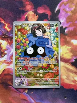 Pokemon TCG Erika’s Tangela 218/217 Ascended Heroes Illustration Rare NM Card - Image 1