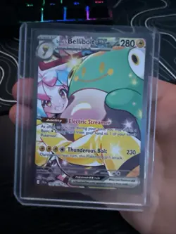 Iono's Bellibolt EX Sir 183/159 SV09 Pokemon TCG Card Journey Together NM - Image 1