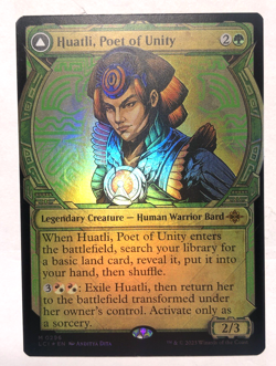 Huatli, Poet of Unity Showcase FOIL 0296 The Lost Caverns of Ixalan MTG Magic NM - Image 1