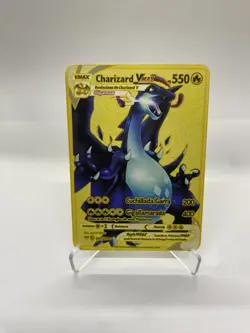 Charizard VMAX Gold Metal Pokemon Card-Collectible Gift ！Christmas aa - Image 1