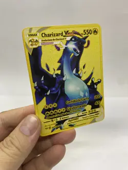 Charizard VMAX Gold Metal Pokemon Card-Collectible Gift ！Christmas aa - Image 4
