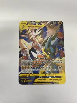 Lucario Vmax Gold Metal Pokemon Card-Collectible Gift Display！Christmas aa - Image 5