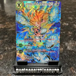 Gotenks Earth Shattering Might BT11-003 SPR Foil Dragon Ball Super Card Game LP - Image 1