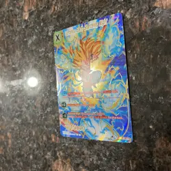 Gotenks Earth Shattering Might BT11-003 SPR Foil Dragon Ball Super Card Game LP - Image 2