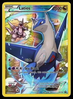 Latios XY79 Holo Full Art Black Star Promo Pokemon Card - Image 1