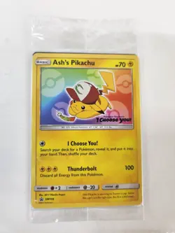 SEALED!!! Ash's Pikachu I Choose You Movie Promo Set (7 Cards) SM108-114 - Image 4