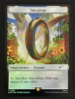 1x MTG Treasure Token (2094) (Rainbow Foil) - Secret Lair Drop Series (SLD) - Image 1