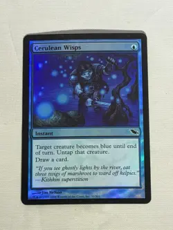 MTG FOIL Cerulean Wisps Shadowmoor Magic the Gathering - Image 1