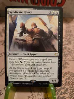 MTG Syndicate Heavy Ravnica: Clue Edition Regular Rare NM - Image 1