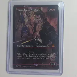 Magic: The Gathering Casey Jones Vigilante Red Legendary Creature TMNT 0286 2026 - Image 1