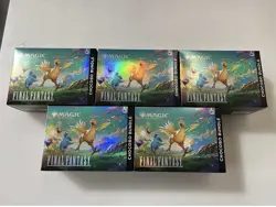 Magic the Gathering (MTG) - Final Fantasy Chocobo Bundle - LOT OF 5 SEALED - Image 1