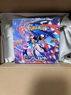 Pokemon Card Game Ninja Spinner Booster Box Factory Sealed Pokemon Center - Image 2