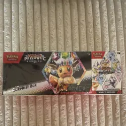 Pokemon Prismatic Evolutions Surprise Box And Booster Bundle(Sam's Club SEALED) - Image 1