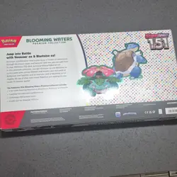 Pokemon Scarlet & Violet 151 Blooming Waters Premium Collection Box Blastoise - Image 2