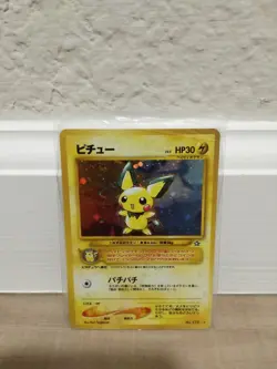 Pichu #172 Neo Genesis Japanese Holo Rare Nintendo Pokemon/Pocket Monster - Image 1