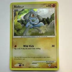 Pokemon TCG Riolu 008/017 Pop Series 6 Holo Uncommon Basic English - Image 1