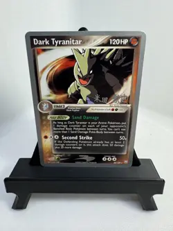Pokemon Dark Tyranitar 2005 World Championships Rare #20/109 120 HP English - Image 1
