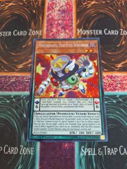 Yu-Gi-Oh! Performapal Odd-Eyes Synchron BLLR-EN004 Secret Rare 1st Edition NM - Image 1