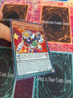 Yu-Gi-Oh! Performapal Odd-Eyes Synchron BLLR-EN004 Secret Rare 1st Edition NM - Image 2