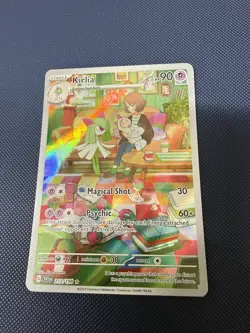 Pokemon Kirlia Holo Card 212/198 Scarlet and Violet Base Set Near Mint To Mint - Image 1