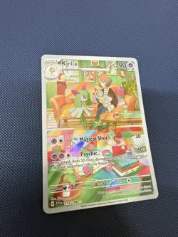Pokemon Kirlia Holo Card 212/198 Scarlet and Violet Base Set Near Mint To Mint - Image 2