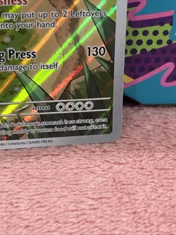 Snorlax 051 Sv: Scarlet & Violet Promo Cards Holo - Image 4