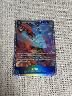One Piece -#OP14-049- Jinbe - Super Rare -Foil - The Azure Seas Seven Card - Image 3