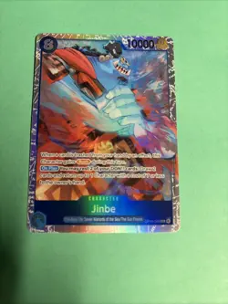 One Piece -#OP14-049- Jinbe - Super Rare -Foil - The Azure Seas Seven Card - Image 5