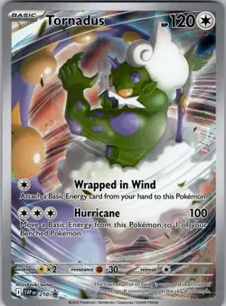 Tornadus - Promo SV: Scarlet & Violet Promo Cards 210 NM Holo - Image 1