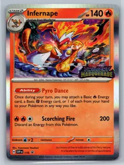 SV: Scarlet & Violet Promo Cards #116 Infernape Promo,Holo - Image 1