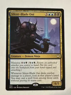 MTG Silent-Blade Oni NM - Image 1
