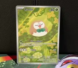 Rowlet 090/088 ENGLISH Perfect Order POR Full Art Pokemon TCG NM - Image 1
