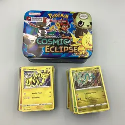 Huge Mixed Lot Pokemon Common & Holo TCG in Collector Tins and Binder #8674 - Image 4