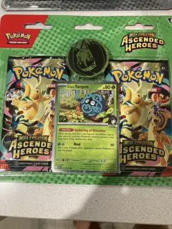 POKEMON TCG ASCENDED HEROES - SEALED 2 PACK BLISTER - RANDOM ART - AU Seller - Image 1