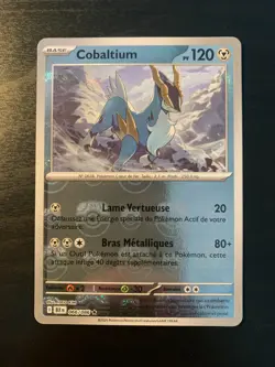 Carte Pokemon : Cobaltium 066/086 MASTERBALL Foudre Noire Francaise NEUF - Image 1