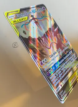 Pokemon Espeon e Deoxys GX SM240 Promo Black Star Full Art Ita - Image 3