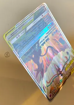 Pokemon Espeon e Deoxys GX SM240 Promo Black Star Full Art Ita - Image 5