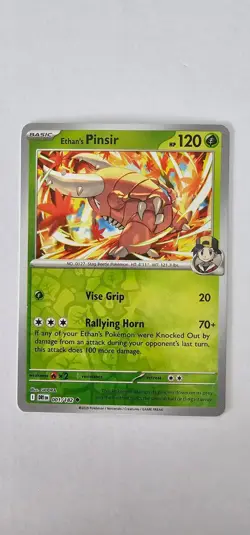 Ethan's Pinsir 001/182 - Destined Rivals - Pokemon TCG - Reverse Holo - Image 1