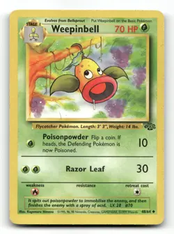 Weepinbell 48/64 - Jungle Unlimited - Pokemon Card MP - Image 1