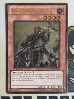 Karakuri Muso Mdl 818 "Haipa" STOR-EN083 1st Edition Ultimate Rare YuGiOh! NM - Image 3