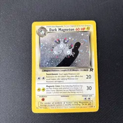 Pokemon Card Gym Heroes Set Holo Lt. Surge’s Magneton 11/132 WOTC - Image 1