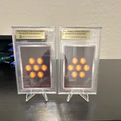 Dragon Ball Super Bandai SSG Gogeta Foil SPR Card Lot 2 English Standard Size - Image 2