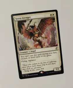 MTG Serra Avenger 041/289 Spiral Remastered TSR Rare 2020 TCG Card - Image 1